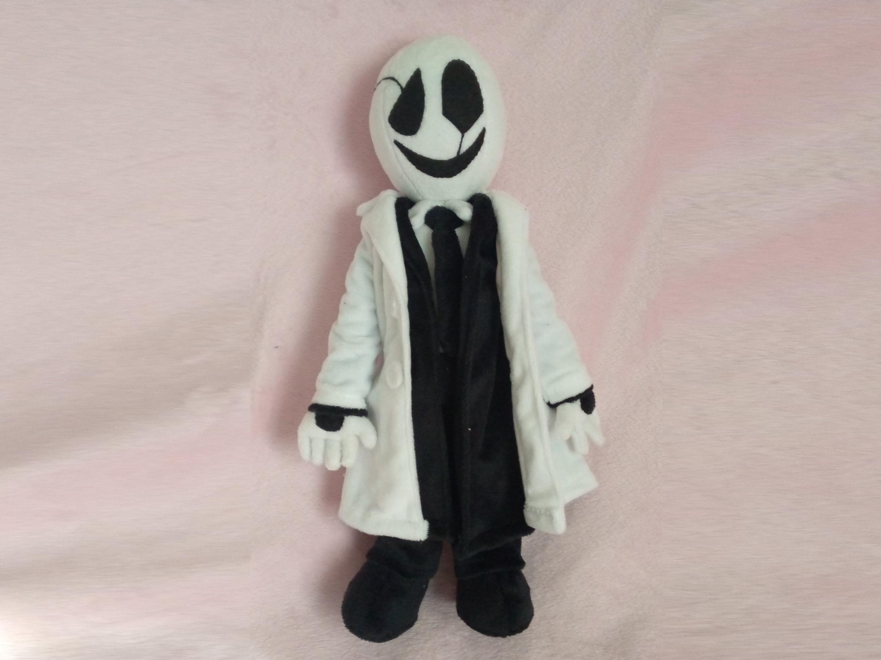 Gaster Undertale 15,7” (40 cm) Plush Premium Toy Wingdings (W.D.) Gaster Deltarune variant 3