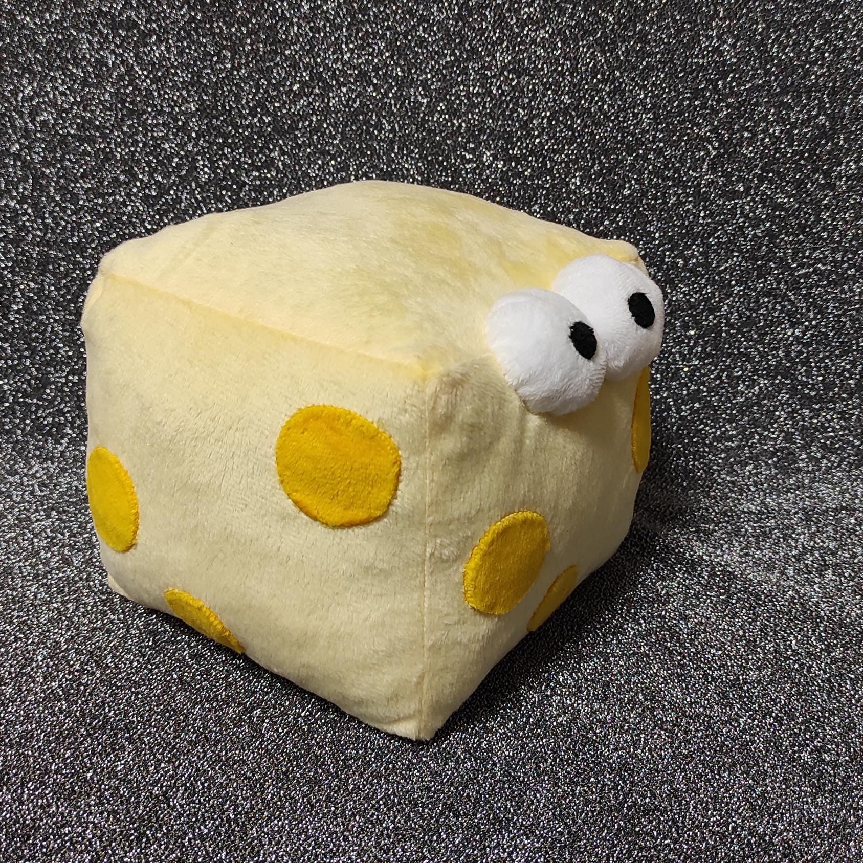 Toppins from Pizza Tower - five plush toys, 8 to 5 inches (20 to 13 cm) tall. Exact dimensions in the product description.