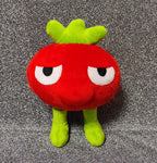 Toppins from Pizza Tower - five plush toys, 8 to 5 inches (20 to 13 cm) tall. Exact dimensions in the product description.