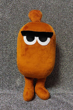 Toppins from Pizza Tower - five plush toys, 8 to 5 inches (20 to 13 cm) tall. Exact dimensions in the product description.