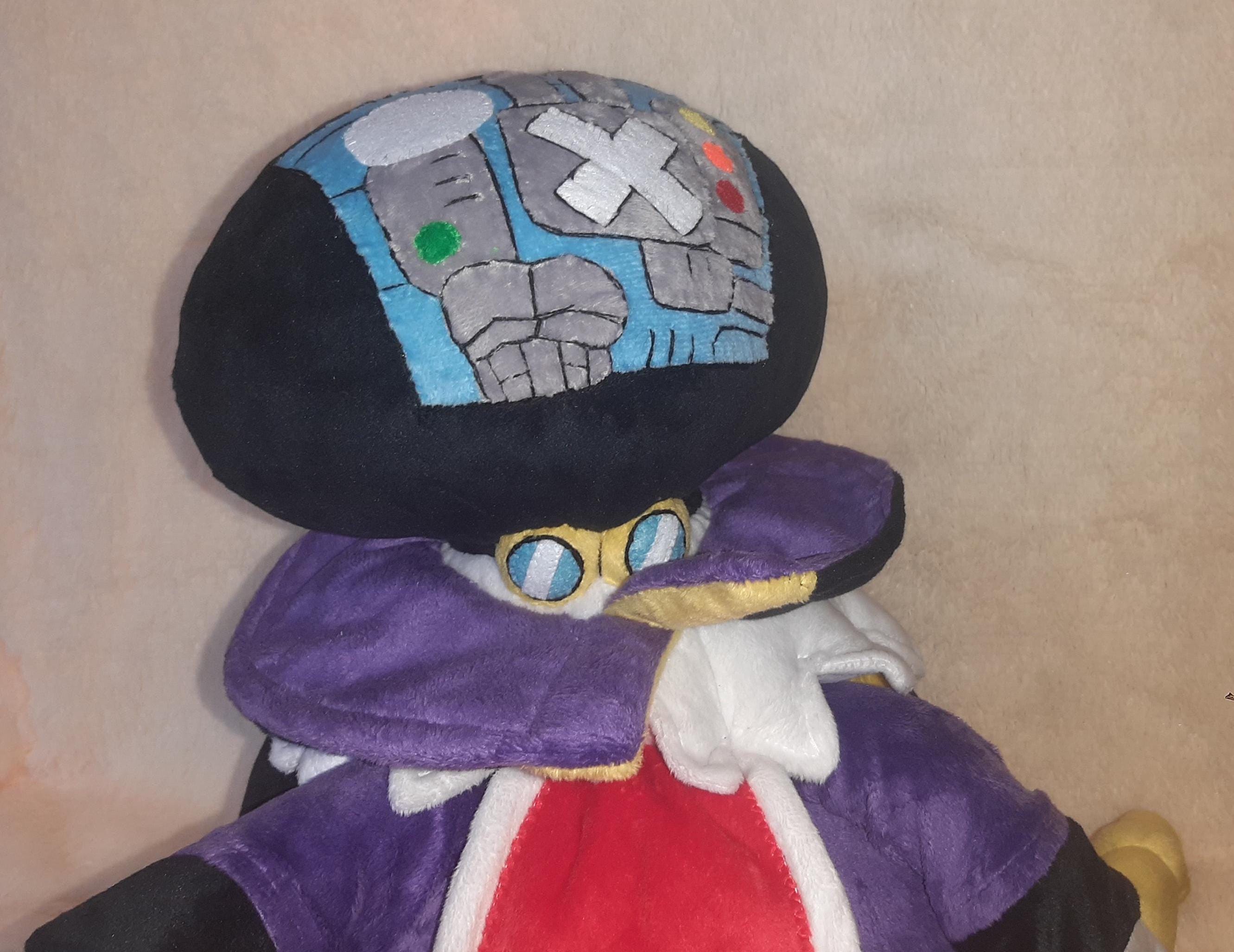 Sir Grodus from Mario 15,7" (40 cm) Plush Toy X-Naut Xenón Cruxinistre Crucius Giustignardo 엑스걸프 バツガルフ