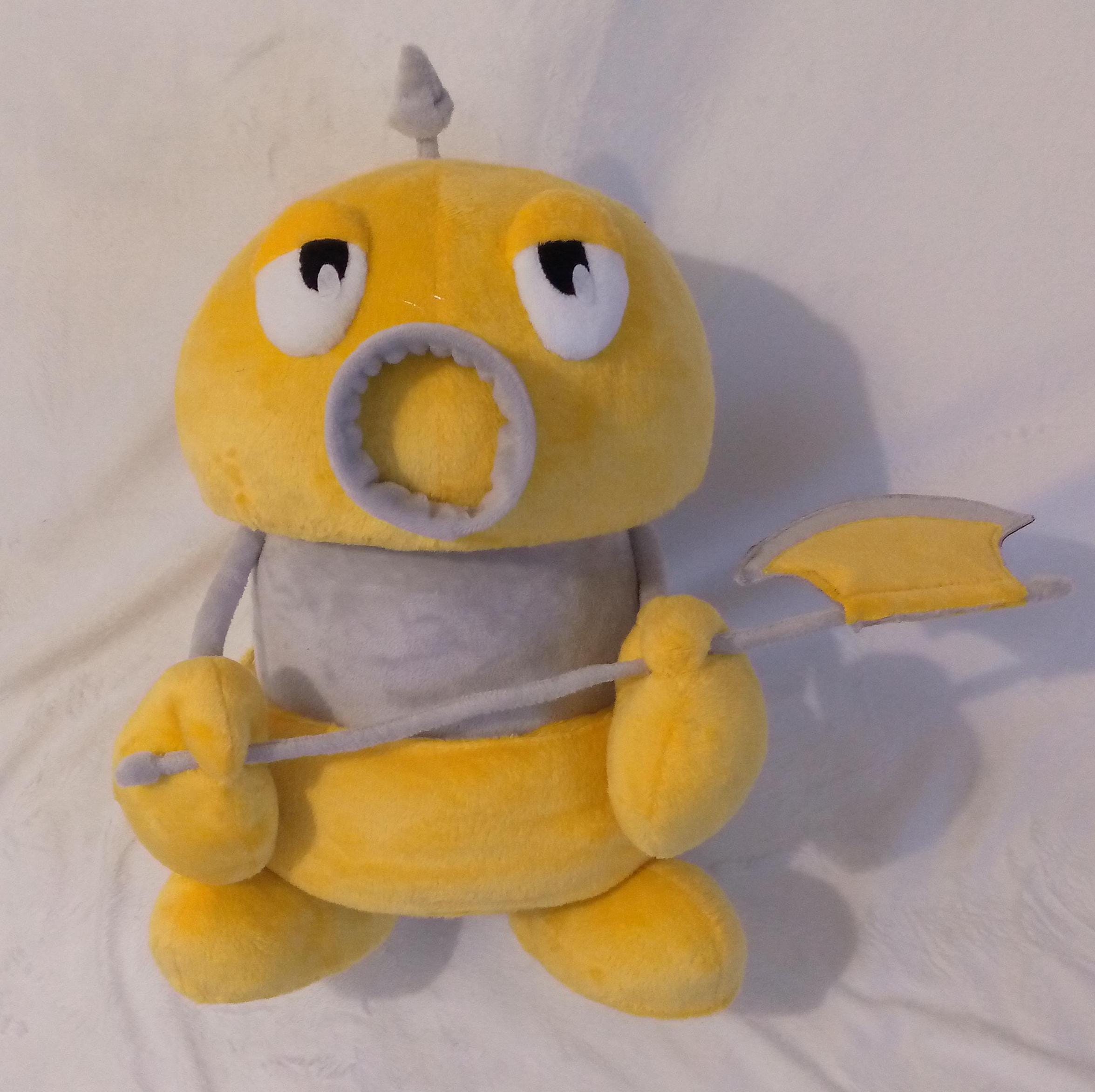 Axem Yellow Ranger from Super Mario RPG 13,8″ (35 cm) Plush Toy Lieutenant of the Smithy Gang Comando Hachazo オノレンジャー 액스레인저