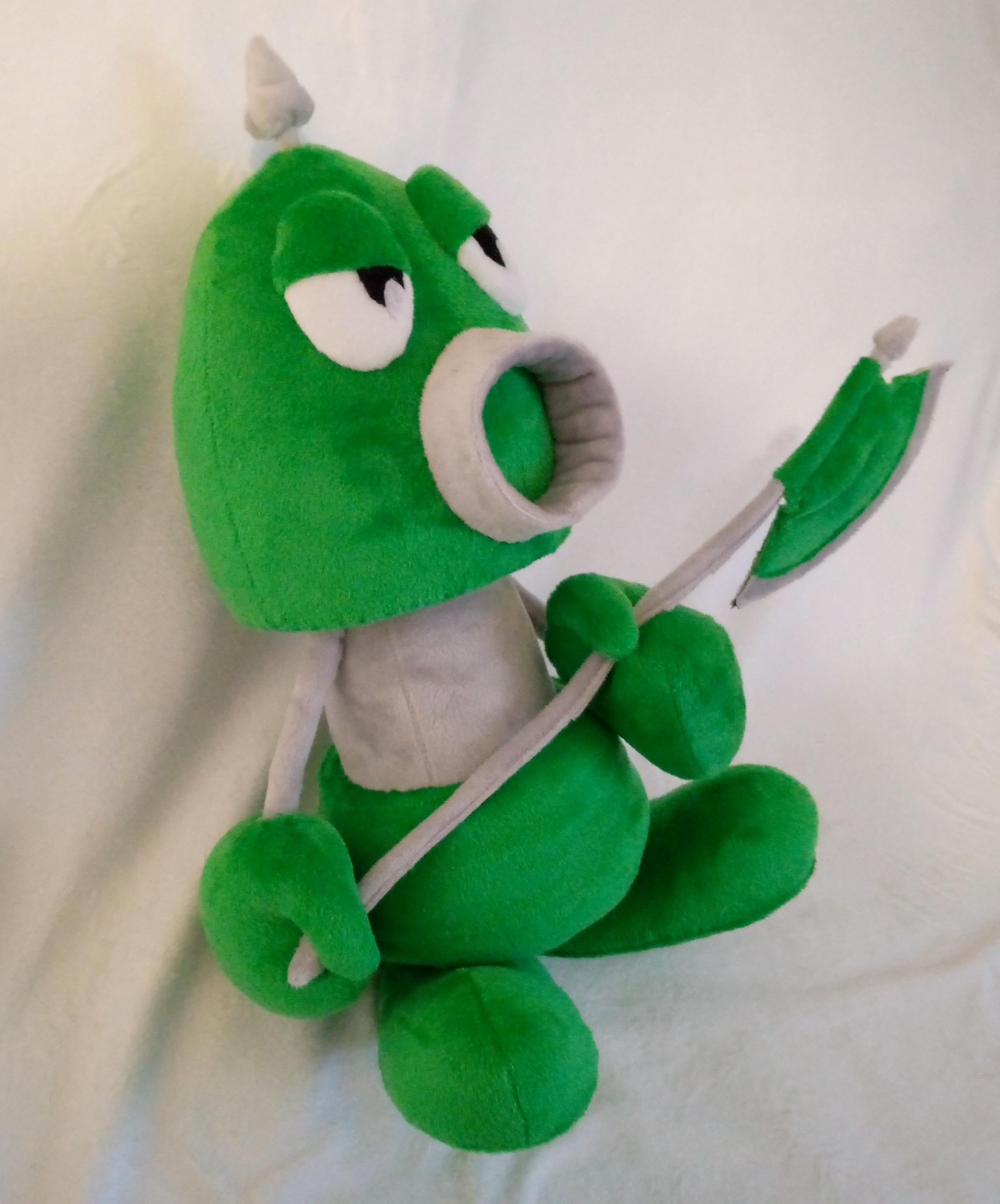 Axem Green Ranger from Super Mario RPG 13,8″ (35 cm) Plush Toy Lieutenant of the Smithy Gang Comando Hachazo Bande des Klashs オノレンジャー 액스레인저