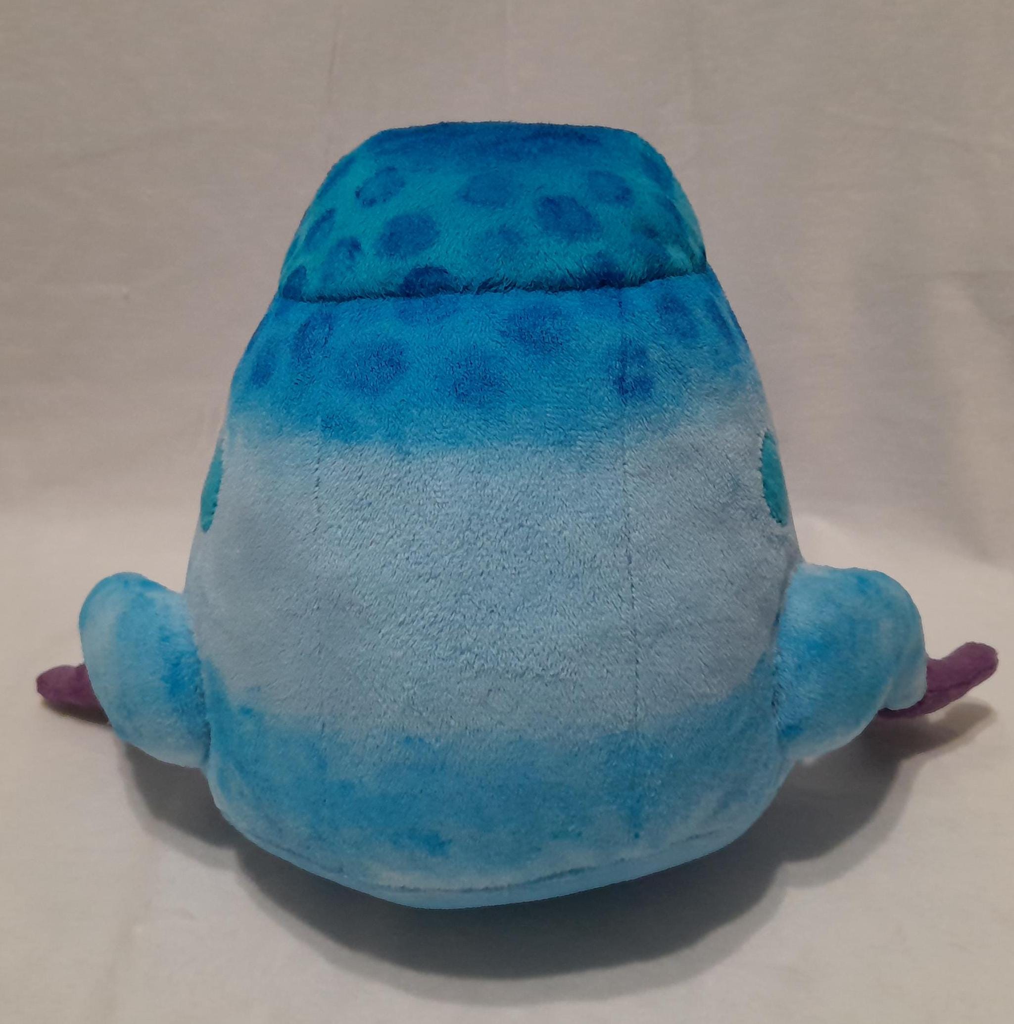 The Chillyhop from Pikmin 4 Plush Toy height 7,8” (20 cm) Sapo gigante gélido Wog frigorifiant Frigo-cururrã Ranuca gelida ヒヤシイモ 얼음덩이줄기개구리