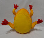 The Yellow Wollyhop from Pikmin Plush Toy height 7,8” (20 cm) Wog Sauteur Sapo gigante Cururrã Ranuca idropica マロガエル 동글개구리