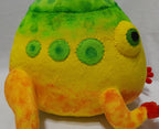 The Yellow Wollyhop from Pikmin Plush Toy height 7,8” (20 cm) Wog Sauteur Sapo gigante Cururrã Ranuca idropica マロガエル 동글개구리