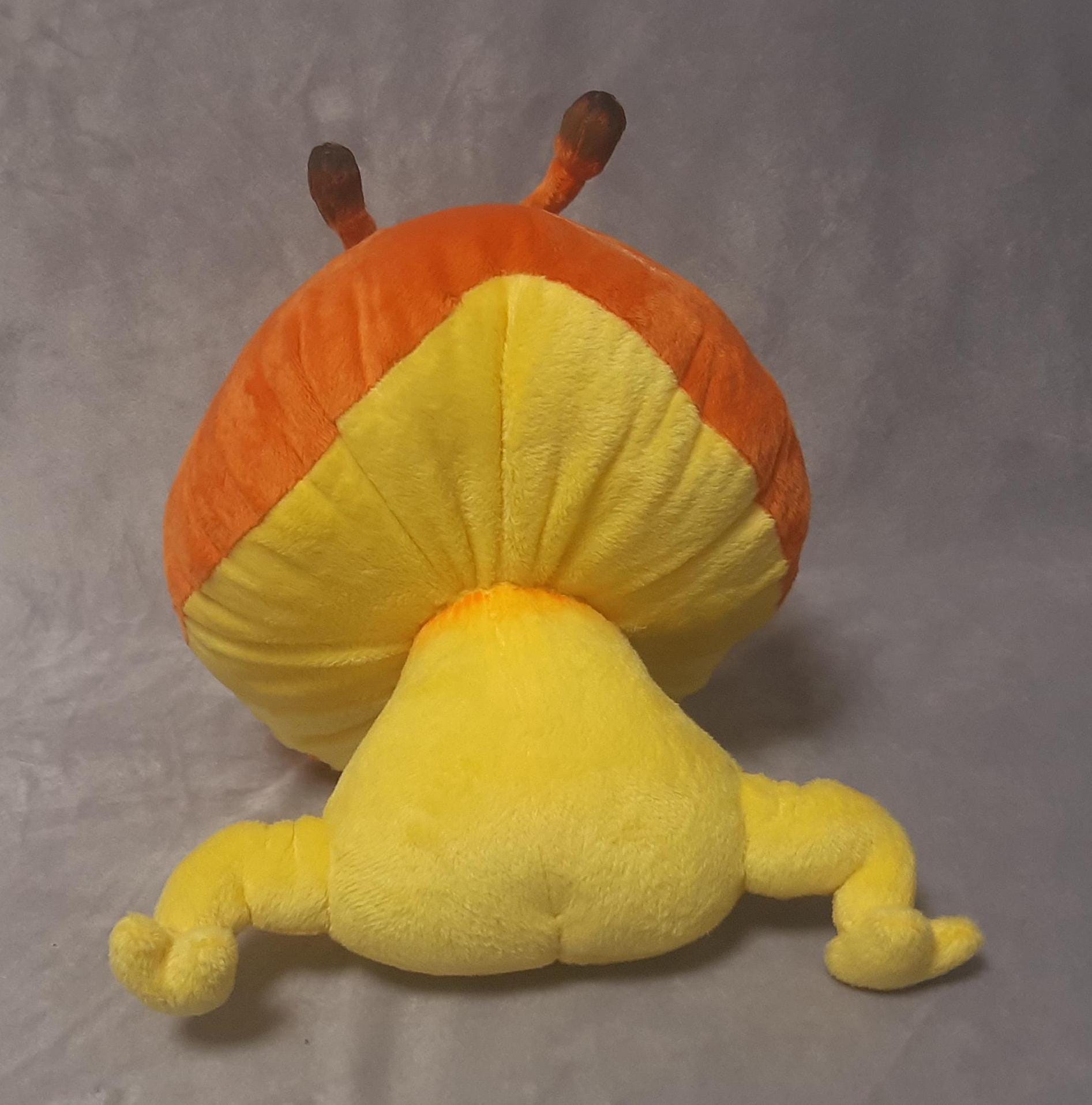 Puffstool from Pikmin 8,3” (21 cm) Plush Toy Seta de esporas Champispore Cogupança Amanita panciuta Puffmorchel 멍텅버섯 ボケナメコ