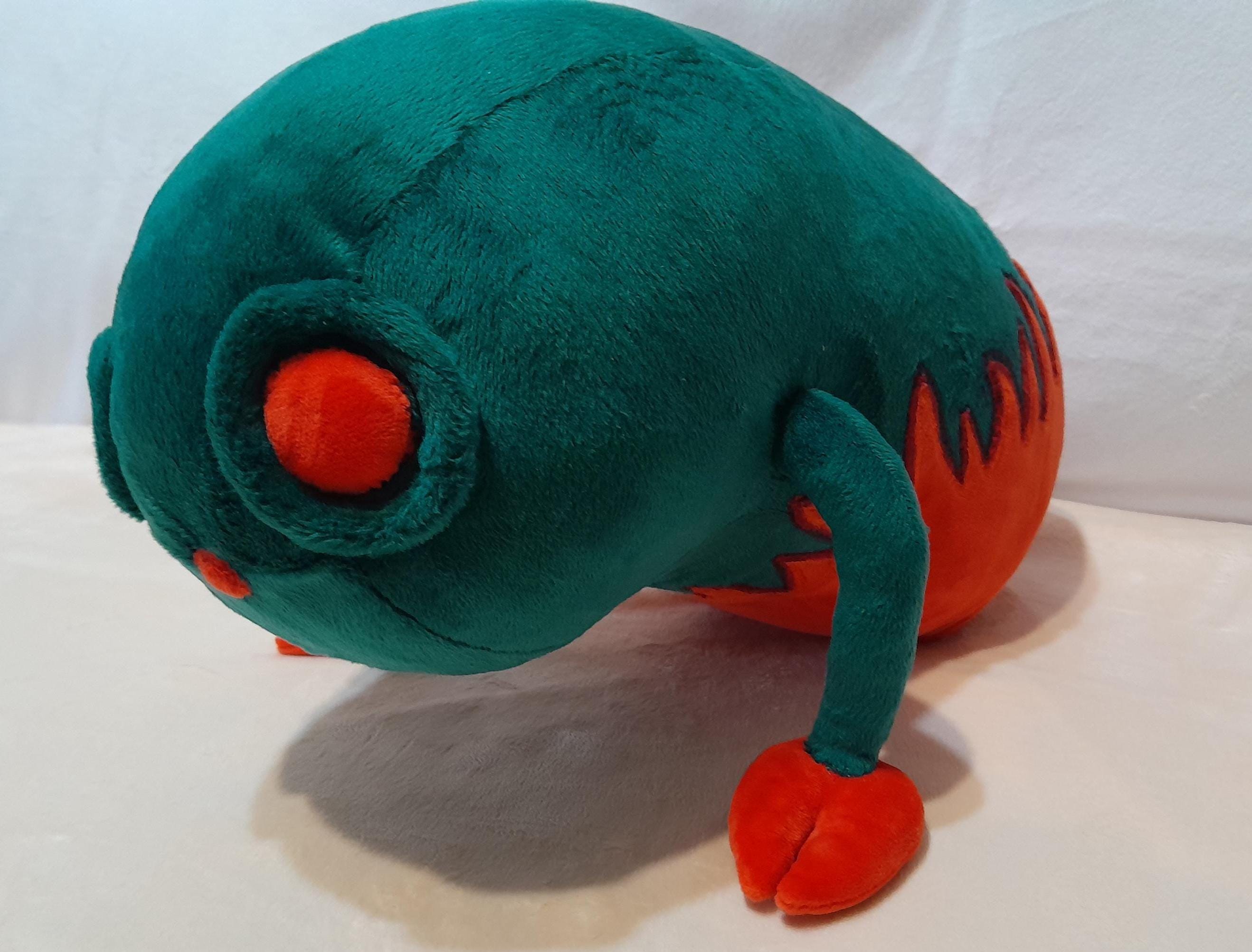 The Smoky Progg from Pikmin 9,8” (25 cm) Plush Toy variant 1 Cigoto Fumoso Molosko Fumant Dilabovum Gassovo 머드로그 ドドロ