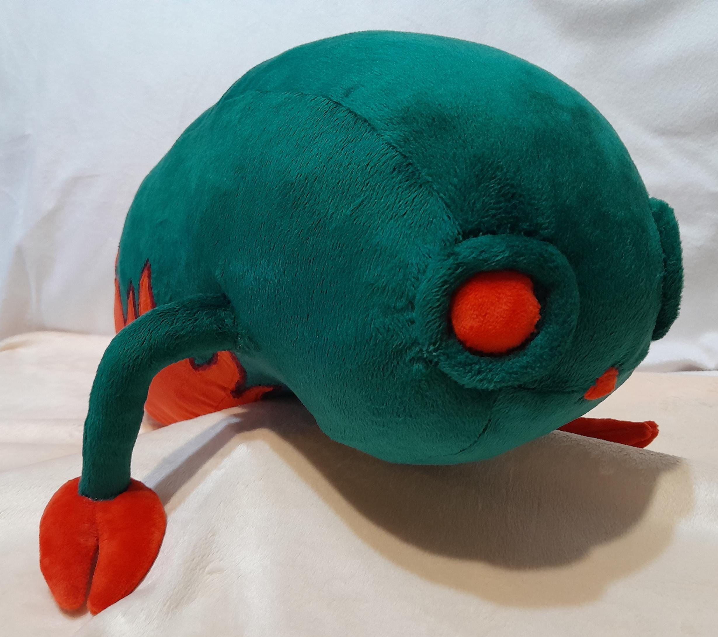 The Smoky Progg from Pikmin 9,8” (25 cm) Plush Toy variant 1 Cigoto Fumoso Molosko Fumant Dilabovum Gassovo 머드로그 ドドロ