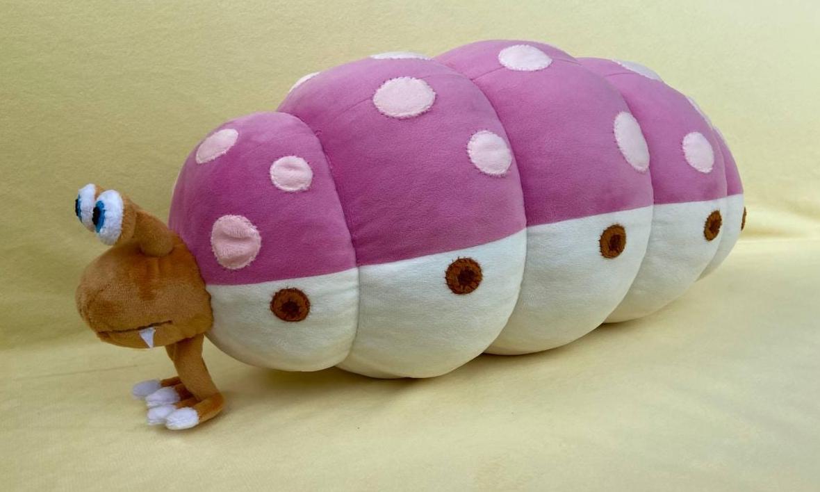 The Empress Bulblax from Pikmin 20,5” x 8,3” (52 x 21 cm) Big Plush Toy Bulbo emperatriz Reine Bulblax Bulbica Imperiale 여왕차피 クイーンチャッピー