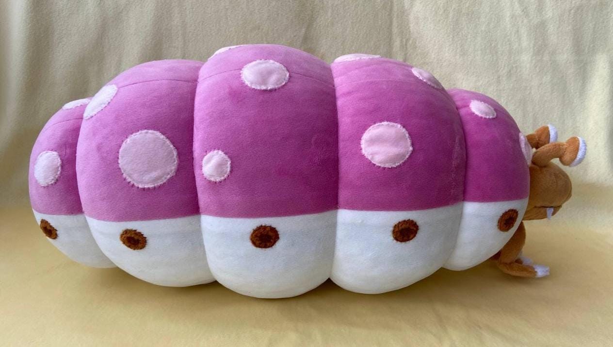 The Empress Bulblax from Pikmin 20,5” x 8,3” (52 x 21 cm) Big Plush Toy Bulbo emperatriz Reine Bulblax Bulbica Imperiale 여왕차피 クイーンチャッピー