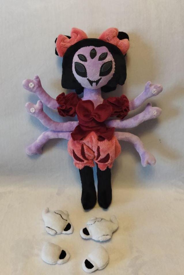 Muffet Undertale 15,7” (40 cm) spider Premium Plush Toy
