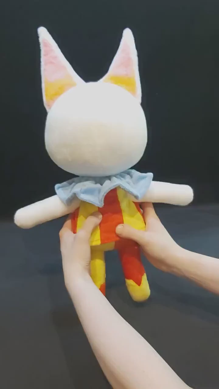 Blanka Cat of Animal Crossing Plush Toy 15,7" (40 cm.).