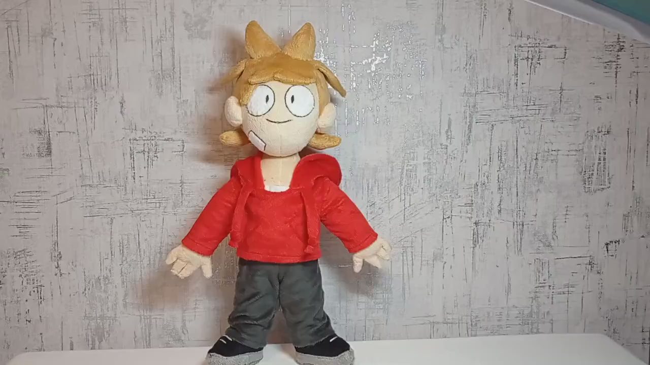 Tord Eddsworld 15,7″ (40 cm) Plush Toy Tord Larsson - choose the face of this doll (3 options)