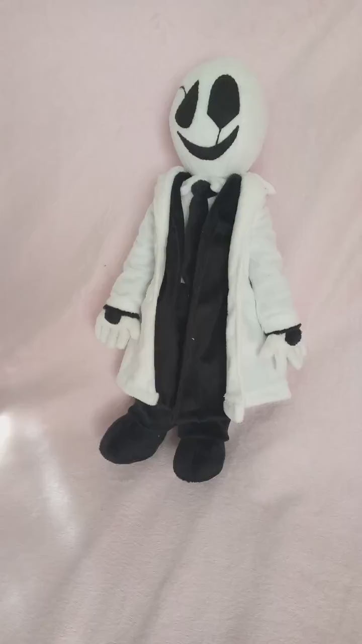Gaster Undertale 15,7” (40 cm) Plush Premium Toy Wingdings (W.D.) Gaster Deltarune variant 3